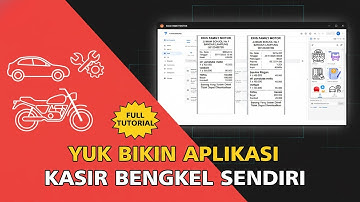 Membuat Aplikasi Kasir Bengkel Modal Google Sheet & AppSheet | Full Auto Kasir servis, jual & Stok!