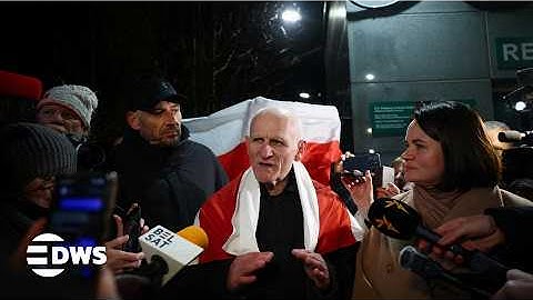 BREAKING: Tsikhanouskaya addresses media as Belarusian prisoners arrive at U.S. embassy | AC14