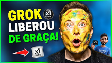 🚨 GROK ATUALIZOU: Texto Vira VÍDEO em QUALQUER FORMATO (100% GRÁTIS!)