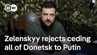 Could Ukraine count on security guarantees if it were to swap 'land for peace' with Russia?