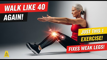 Over 60? Your Legs Are Getting Weaker — Fix It Fast with 3 Easy Exercises | Senior Health Tips