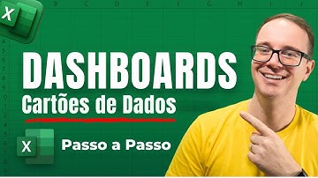 Dashboard com Cartões de Dados no Excel — Crie um Painel Profissional (Passo a Passo)