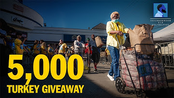 Neighborhood Nip Foundation x Think Watts Host a Turkey Giveaway on Crenshaw & Slauson