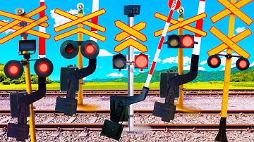 The Railroad Crossing That Wants to Fly 😂