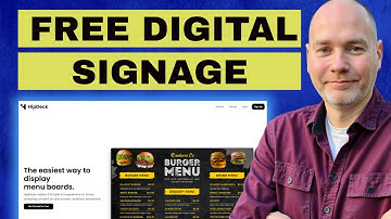 Stel gratis digitale signage in 5 minuten in!