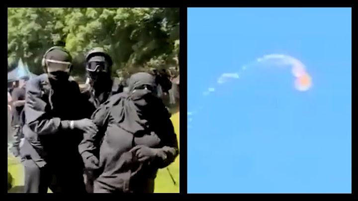Antifa Throws URINE WATER BALLOONS...On THEMSELVES?