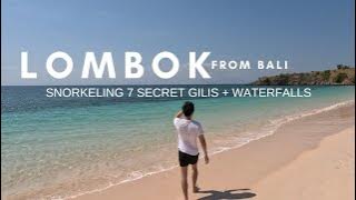 BEST SNORKELING IN INDONESIA - Lombok Travel Vlog | Secret Gilis, Waterfalls, and Remote Beaches