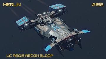 Starfield | MERLIN | UC Aegis Recon Sloop   #starfield #starfieldships #scifi #spaceship