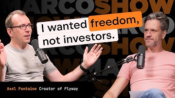 Flyway: From Open Source Side Project to Multimillion Exit – Axel Fontaine | The Marco Show