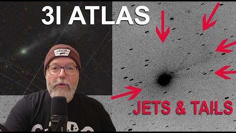 3I/ATLAS - New images reveal a sunward jet feature and multi-tail structure.