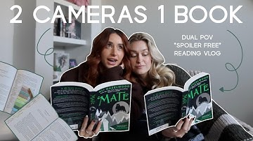 27 *unhinged* minutes of book besties reading MATE 🪢🤍📖 (spoiler free reading vlog)