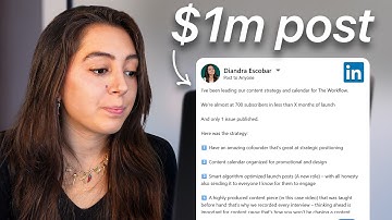 Watch me write $1m linkedin posts