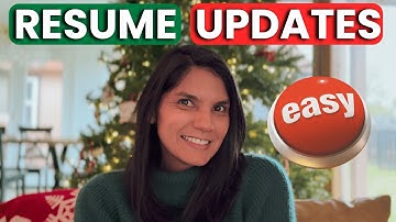 HATE Updating Your Resume? 3 Tips That Make It Easy! (12 Days of Job Searchmas - Day 3)