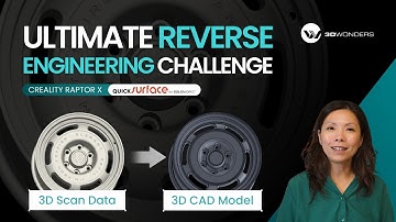 Scan to CAD: How to Reverse Engineer a Wheel Hub in SolidWorks