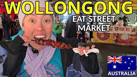 Kami Tak Menyangka Ini di Wollongong! | Pasar Malam Eat Street