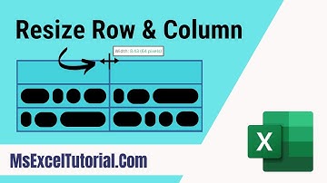 How to Automatically Adjust Row Height & Column Width for Beginners: Excel AutoFit Tutorial