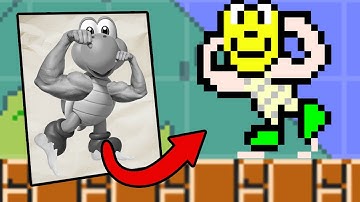 Turning YOUR DRAWINGS into Mario Bosses