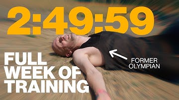 A Very Real Week in the Life of a 2:50 Marathoner