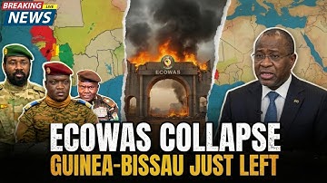 BREAKING: Guinea-Bissau Left ECOWAS — The Alliance Is Falling Apart