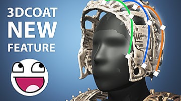 This NEW 3DCoat Tool Changes Everything - Curve Patches + Blob Tool Workflow!