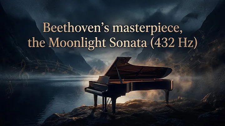 Beethoven – Moonlight Sonata 432 Hz. 1 Hour Dark Classical Version