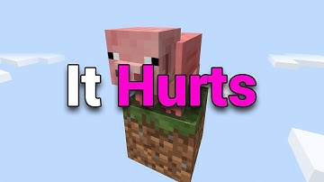 It Hurts..