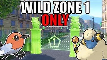Beating Pokémon Legends ZA with only Wild Zone 1 Pokémon!