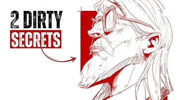 2 Portrait Drawing Techniques that feel ILLEGAL to Use