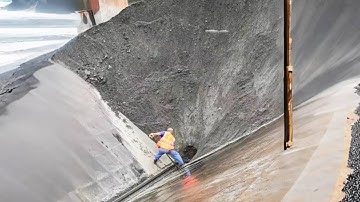 The Whole Process Of Sand Unloading By Immersion Sand Ship