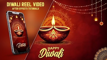 Happy Diwali Reels video in after effects | diwali motion graphics | after effect tutorial