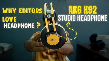AKG K92 Studio Headphone Unboxing & Review | Why Editors Love This Best Budget Studio Headphone