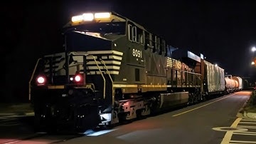 NS 192 Manifest CSX I196 Intermodals W/Trailing Mac Rolls Through Augusta Ga