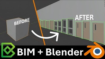 Custom Doors & Windows in 20 min using Bonsai, Blender and IFC