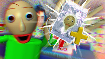 ONLY Using Stickers Baldi’s Basics Plus v0.13 (Sticker Packs Challenge)