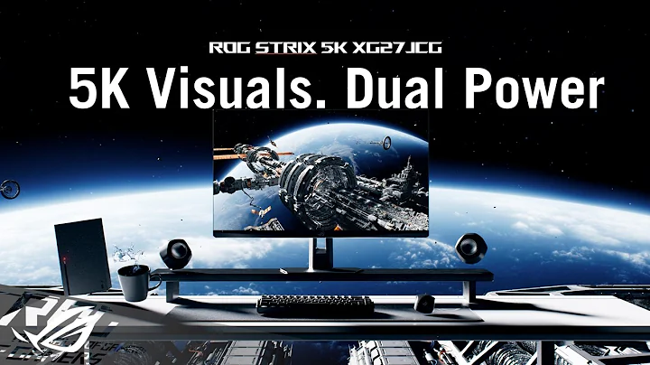 World's First 5K Dual Mode Gaming Monitor - ROG Strix 5K XG27JCG