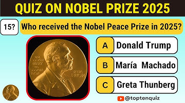Quiz on Nobel Prize 2025 #nobelprize