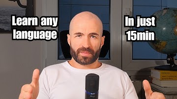 Learn any language fast - 15 min daily routine