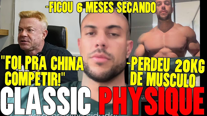 CONFIRMADO! HORSE VAI COMPETIR DAQUI A 4 DIAS NA CLASSIC PHYSIQUE DO CHINA PRO, DIZ PINDUCA