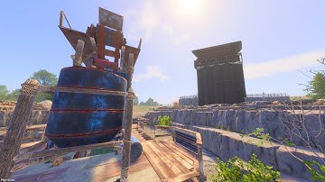 I raided this clans HQM Quarry base... | Rust Console Edition