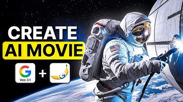 Google Veo 3.1 + Nano Banana Create Next Level AI Movie Scenes