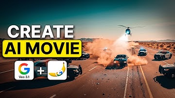 Google Veo 3.1 + Nano Banana Create Next Level AI Movie Scenes