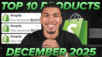 ⭐️ TOP 10 PRODUCTS TO SELL IN DECEMBER 2025 | DROPSHIPPING SHOPIFY