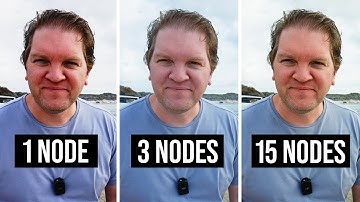 Color Grading with 1 Node vs 15 Nodes in DaVinci Resolve