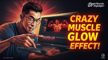 Crazy Muscle Glow Effect - How to Highlight Muscles in CapCut Tutorial
