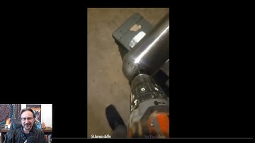 Man Drills Into ALIEN TUBE LIVE and Madness Ensues!