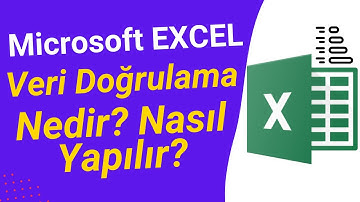 EXCEL VERİ DOĞRULAMA NEDİR? | Veri Doğrulama Nasıl Yapılır?