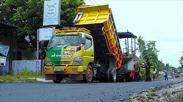 ⚙️ FLAWLESS Road Building | Hot Asphalt Laying & Compaction Like You