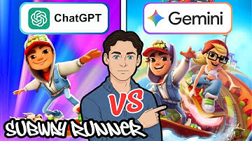 Gemini vs GPT: Who codes SubwaySurfers best? | AI Make Subway Runner