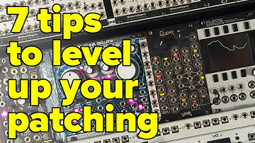 Hoe S&H, comparatoren en gelijkrichters te patchen, met Worng Electronics Quiver