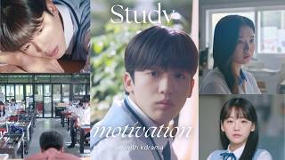 Study with kdrama 💗| Motivation and inspiration🫂🌸 | Byhermione  ´◡` 📚🎬💖